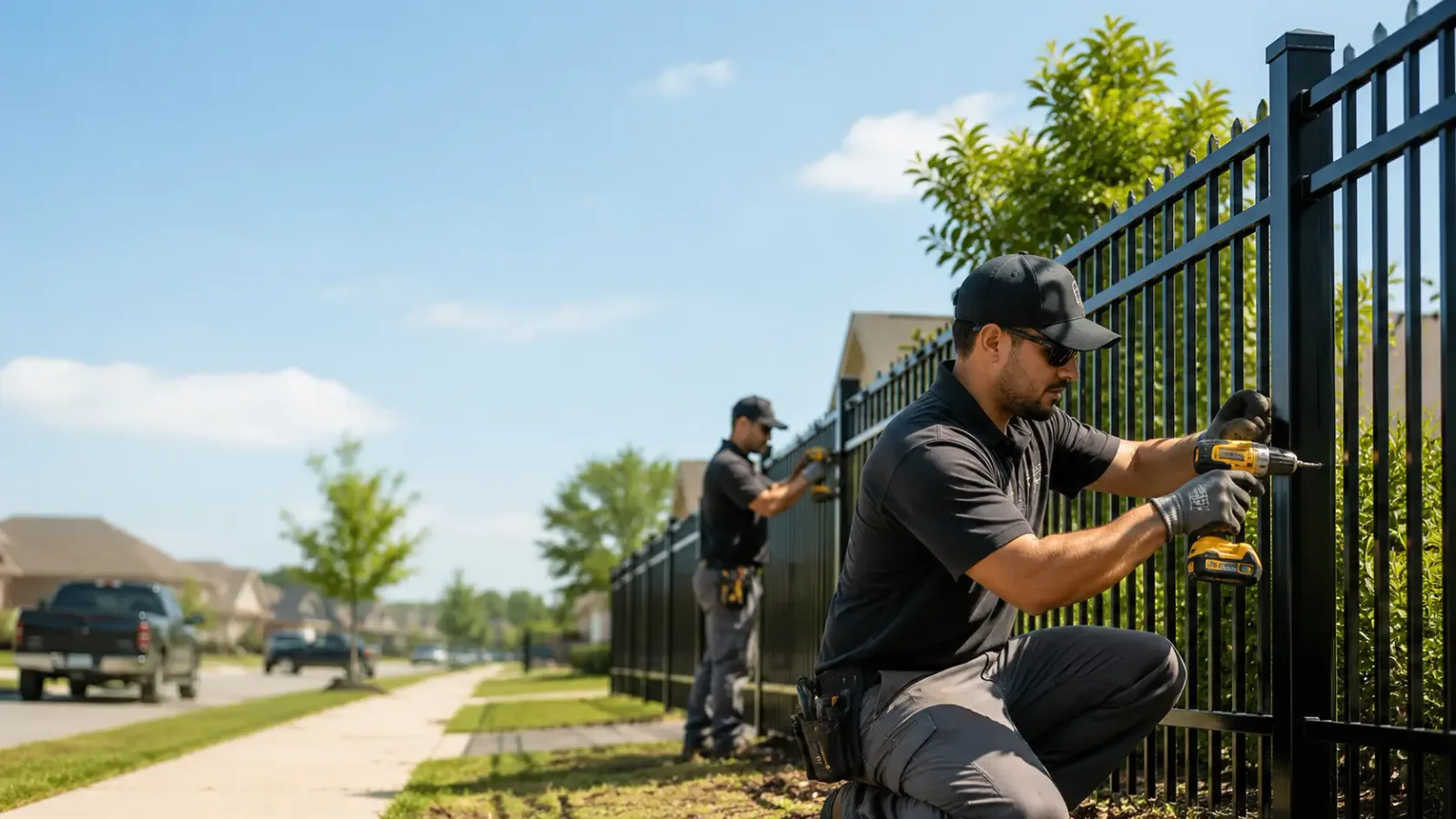 Metal Fence Installation in Racine, OH